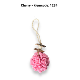 Zeepketting met rozenbol