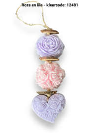 Zeepketting met 3 zeepjes type VI.
