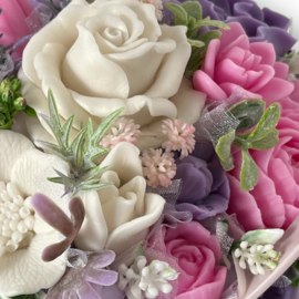 Lila, magenta, paars en parel goud - kleurcode: 541