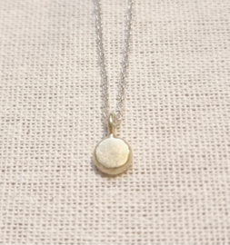 I love you a dot ketting - minimalistische ketting met betekenis