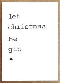 Let christmas be gin