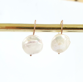 BIG WHITE COIN PEARLS