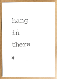 Hang in there