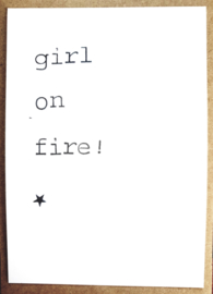 Girl on fire!