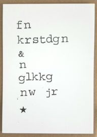 Fn krstdgn & n glkkg nw jr