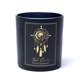 Manifestatiekaars - Boho Dreams - Myrrh & Sandalwood - 120 gr - Song of India