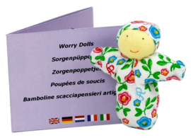 Worrydolls - met informatiekaartje