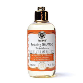 Herstellende shampoo - Broos haar - 200 ml - Saules Fabrika