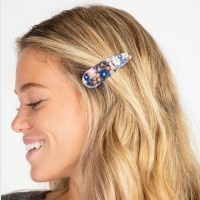 Haarclips - Bloemen - Fluweel - 3 stuks
