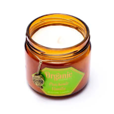 Organic Soja geurkaars - Patchouli & Vanille - 200 g - Geschenkverpakking