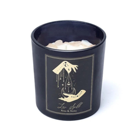 Manifestatiekaars - Love Spell - Rozenkwarts - Rose & Peony - 120 gr - Song of India
