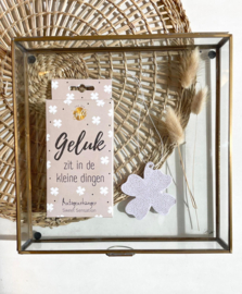 Autogeurhanger - Geluk zit in de kleine dingen