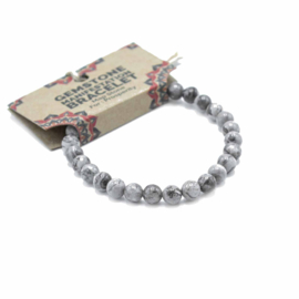 Edelsteen - Manifestatie armband - Kaartsteen - Voorspoed