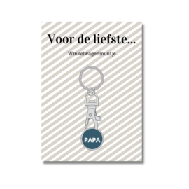 Winkelwagenmuntje - Papa