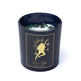 Manifestatiekaars - Devine Goddess - Xinji Jade - Jasmine & Oud - 120 gr - Song of India