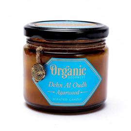 Organic Goodness Soja geurkaars - Agarhout - Geschenkverpakking