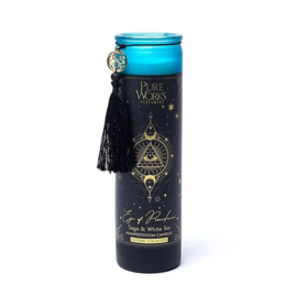 Manifestatiekaars - Eye of Providence - Sage & White tea - 300 gr - Song of India