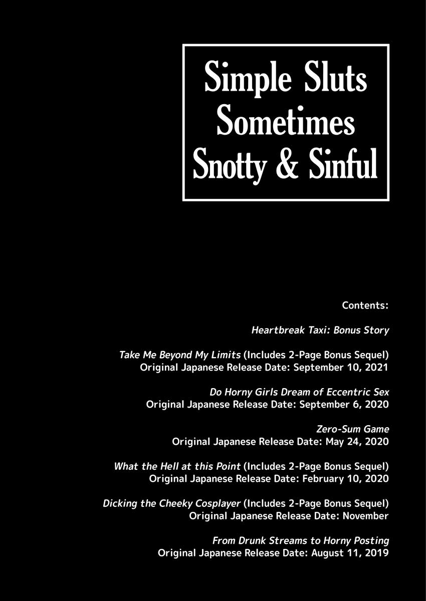 Simple Sluts Sometimes Snotty & Sinful