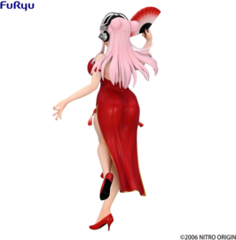 DEAL! Super Sonico Trio-Try-iT PVC Statue - China Dress Ver. - 21 cm