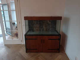 Aquarium op maat met meubel