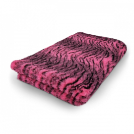 Vetbed Tijgerprint Roze