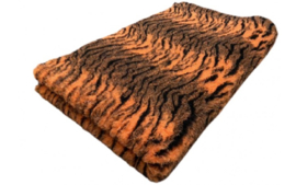 Vetbed Tijgerprint oranje 