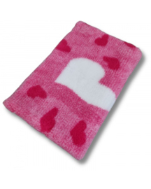 Vetbed Big Heart Roze
