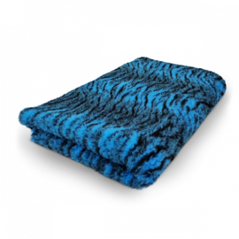 Vetbed Tijgerprint Blauw