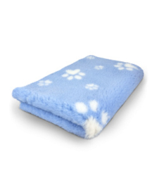 Vetbed Lichtblauw  & Witte pootjes