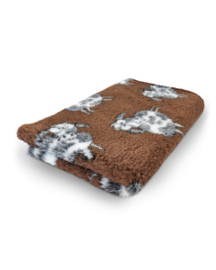 Vetbed Woolly Cow Bruin