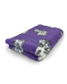 Vetbed Woolly Cow Paars