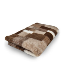 Vetbed Patchwork Bruin