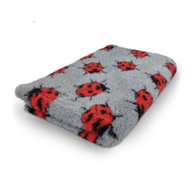 Vetbed Ladybug Grijs