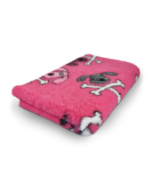 Vetbed Cross Bones Roze