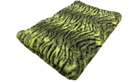 Vetbed Tijgerprint Lime