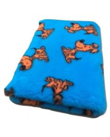 Vetbed Lucky Dog Blauw