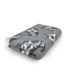 Vetbed Woolly Cow Grijs