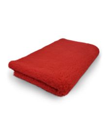 Vetbed Effen Rood