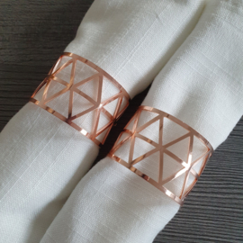 Rosé Gouden Servetring