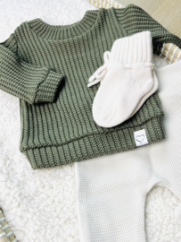 Oversized Trui   |   Legergroen