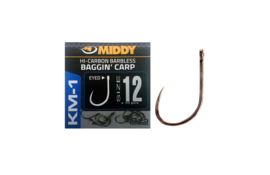 MIDDY KM-1 Baggin' Carp Eyed Hooks