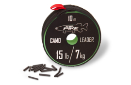 Quantum Mr. Pike Camo Coated Leader Material