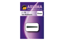 Ashima Tailrubbers Green 10pcs