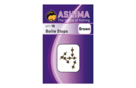 Ashima Boilie Stops Brown 10pcs