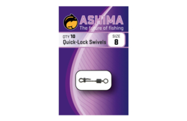 Ashima Quick Lock Swivels Size 8 10pcs