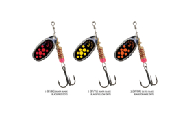 Rapture Spinner AGF  Siver Blade Black/Red Dots