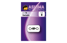 Ashima Swivels Size 8 10pcs