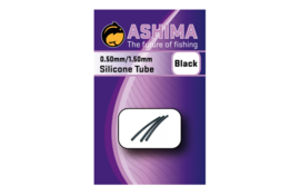 Ashima Silicone Tube Black 0.50/1.50mm 15pcs