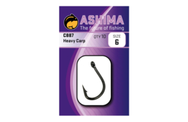 Koop Nu: Ashima C887 Heavy Carp Haak - Maat 2 (10 stuks) voor de Laagste Prijs!