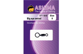 Ashima Big Eye Swivels Size 8 50pcs
